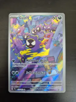 Gastly Holo Illustration Rare 177/162 Temporal Forces Pokemon - READ DESCRIPTION - Image 1