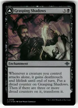 Grasping Shadows 108 The Lost Caverns of Ixalan Magic: The Gathering (FOIL) NM - Image 1