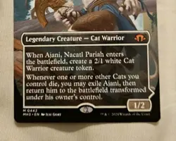Ajani, Nacatl Pariah (Borderless) Modern Horizons 3 Regular - Image 5