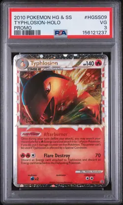 Typhlosion - Pokemon HGSS Promos #HGSS09 PSA 3.0 - Image 1