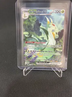2025 Pokemon Serperior ex 164/086 Sv: Black Bolt Holo NM - Image 3