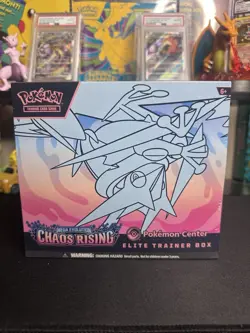 Chaos Rising Pokemon Center ETB Elite Trainer Box Brand New Sealed - Image 1