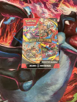 Pokemon TCG Mega Evolution Booster Bundle Factory Sealed English New - Image 1