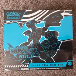 Pokemon Black Bolt Elite Trainer Box. ETB, Brand New - Rip in seal see pictures - Image 1