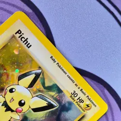 Pichu 012/111 Unlimited Holo Rare Neo Genesis Vintage Pokemon Card [NM] - Image 2