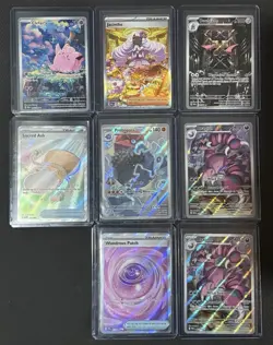 Pokemon TCG 8 Card Lot Perfect Order SIR IR Jacinthe Clefairy Doublade Drapion - Image 1