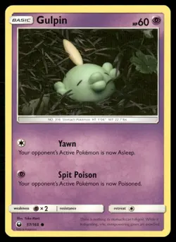 Gulpin 57/168 Common Celestial Storm Pokemon Lightly Played - Image 1