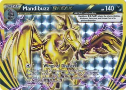 Pokemon - Mandibuzz BREAK (XY182) Promo Holo Rare | Arcanine Break Box - Image 1
