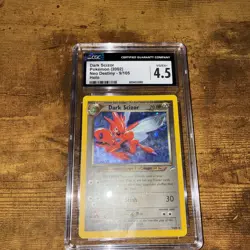 Pokemon Neo Destiny Dark Scizor CGC Holo 4.5 - Image 3