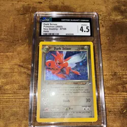 Pokemon Neo Destiny Dark Scizor CGC Holo 4.5 - Image 5