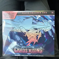 Pokemon Chaos Rising Elite Trainer Box Factory Sealed ETB - Image 1