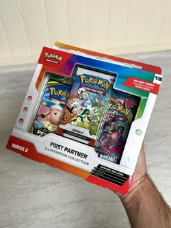 Pokemon TCG First Partner Illustration Collection Series 2 English 3-Pack Promo - Image 3