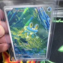 The Pokemon Company Pokemon TCG Froakie 088/086 Holo IR EN SV151 2026 70 HP - Image 4