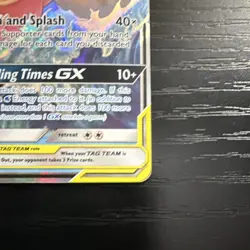 Slowpoke & Psyduck GX TAG TEAM 35/236 SM Unified Minds Rare Holo 250 HP ENG 2019 - Image 4