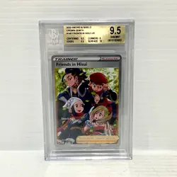 Friends In Hisui 148/159 - Crown Zenith - Graded Pokemon Card - BGS 9.5 (PSA 10) - Image 1