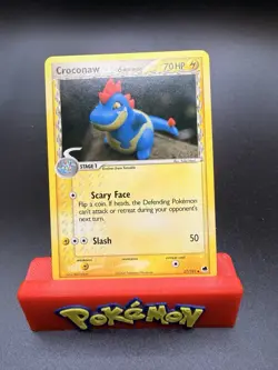 Croconaw 27/101 Delta Speices Dragon Frontiers Yuka Morii Pokemon TCG NM - Image 1