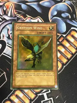 Yugioh Gryphon Wing SDP Faded Misprint Misprint yugioh faded - Image 1