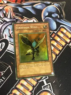 Yugioh Gryphon Wing SDP Faded Misprint Misprint yugioh faded - Image 2