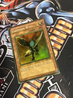 Yugioh Gryphon Wing SDP Faded Misprint Misprint yugioh faded - Image 3