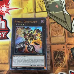 Ryzeal Detonator CRBR-EN007 Ultra Rare 1st Ed - Image 1