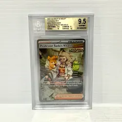 Professor Sada's Vitality 256/182 SIR - Graded Pokemon Card - BGS 9.5 (PSA 10) - Image 1