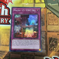 Yugioh! Maliss C GWC-06 - CRBR-EN023 - Super Rare - 1st Edition - Image 1