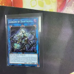 Gorgon of Zilofthonia DUAD-EN050 Secret Rare Duelist's Advance NM 1st Ed YUGIOH - Image 1