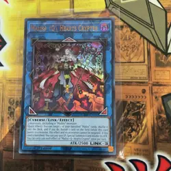 Yugioh! Maliss Q Hearts Crypter CRBR-EN020 Ultra Rare 1st Ed - Image 1