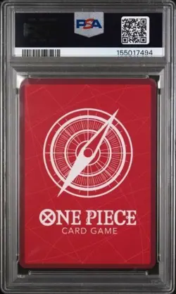 2025 ONE PIECE OP13 CARRYING ON HIS WILL 001 MONKEY D. LUFFY ALTERNATE ART PSA 9 - Image 2