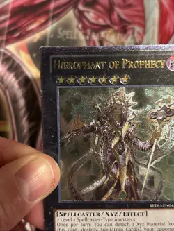 Hierophant of Prophecy REDU-EN045 Ultimate Rare - Image 3