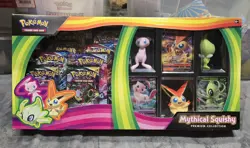 Pokemon TCG Mythical Squishy Premium Collection W/Evolving Skies 820650809736 - Image 1