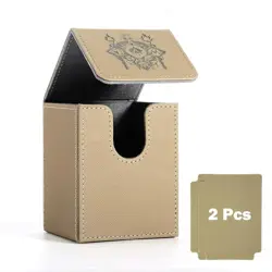 Premium PU Leather Card Deck Box for Magic The Gathering, Yugioh, Sand Golem - Image 3
