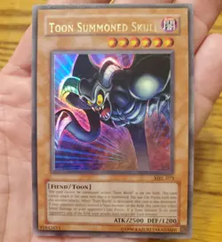 Yugioh! Magic Ruler Toon Summoned Skull MRL-073 Unlimited Ultra Rare Holo - Image 1