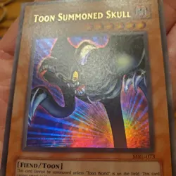 Yugioh! Magic Ruler Toon Summoned Skull MRL-073 Unlimited Ultra Rare Holo - Image 2