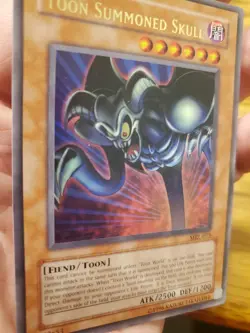 Yugioh! Magic Ruler Toon Summoned Skull MRL-073 Unlimited Ultra Rare Holo - Image 3
