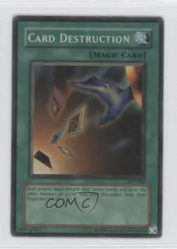 Card Destruction Unlimited YuGiOh Starter Deck Yugi #SDY-042 2002 READ - Image 1