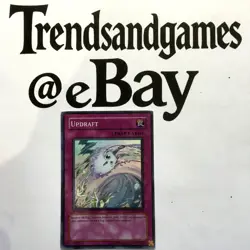 YUGIOH - GLAS-EN067 - UPDRAFT - ULTIMATE RARE - 1ST EDITION - EXCELLENT - Image 1