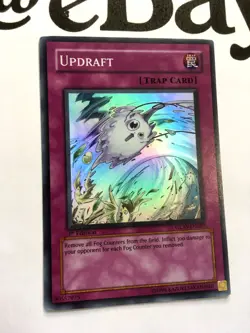 YUGIOH - GLAS-EN067 - UPDRAFT - ULTIMATE RARE - 1ST EDITION - EXCELLENT - Image 2