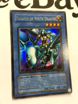 YUGIOH - MFC-026 - PALADIN OF WHITE DRAGON - ULTRA RARE - NEAR MINT - Image 2