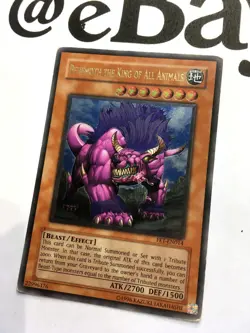 YUGIOH - FET-EN014 - BEHEMOTH THE KING OF ALL ANIMALS - ULTIMATE RARE - GOOD - Image 3