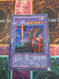 Yugioh Dark Flare Knight DCR-017 Super Rare OG Unlimited NM/LP - Image 1