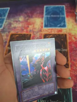 Yugioh Dark Flare Knight DCR-017 Super Rare OG Unlimited NM/LP - Image 3