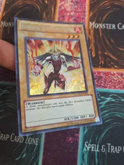 Yugioh Elemental Hero Burstinatrix LCGX-EN004 Secret Rare Unlimited Near Mint - Image 2