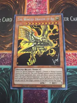Yugioh The Winged Dragon of Ra TN19-EN009 Prismatic Secret Rare Limited NM - Image 1