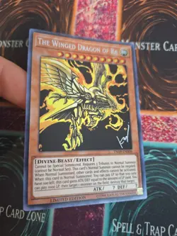 Yugioh The Winged Dragon of Ra TN19-EN009 Prismatic Secret Rare Limited NM - Image 2