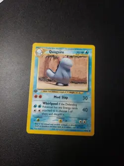 Quagsire 48/64 1st Edition Neo Revelation Pokemon Card LP - Image 1