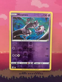 Pokemon Card Mewtwo Brilliant Stars Reverse Holo Rare 056/172 Near Mint - Image 1
