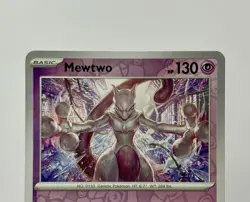 Mewtwo 150/165 (LP) Reverse Holo Scarlet & Violet: 151 2023 Pokemon Card - Image 4