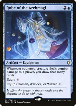 MTG - Robe of the Archmagi - CLB - Magic the Gathering - Image 1