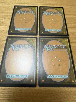 MTG / Magic the Gathering Compulsive Duress Set Of 4 English Idw Promo - Image 2